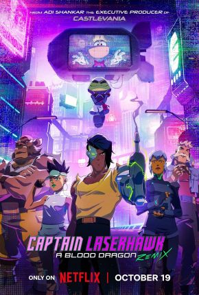 Baixar Capitão Laserhawk - Remix Blood Dragon - 1ª Temporada 2023